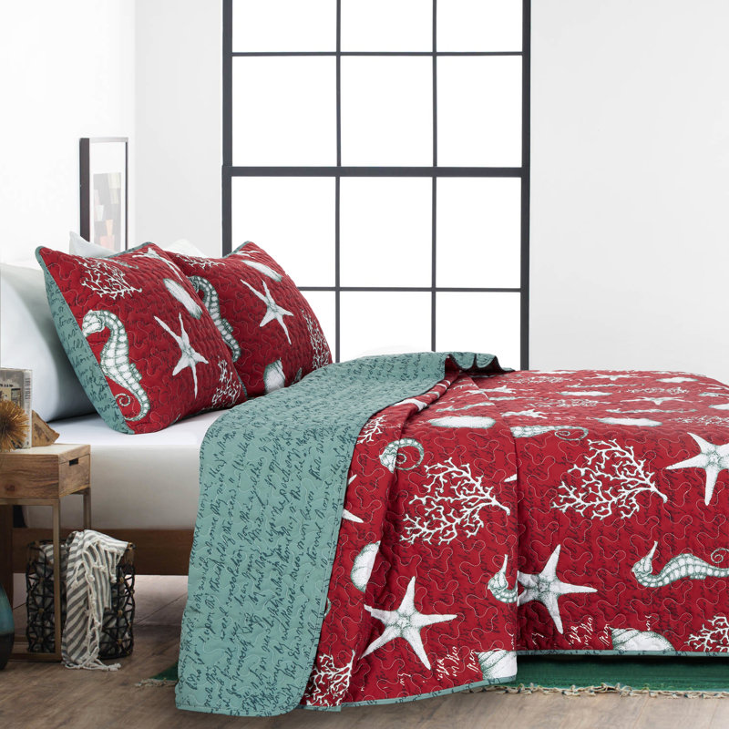 Seahorse Sands Quilt Set- King main image 0
